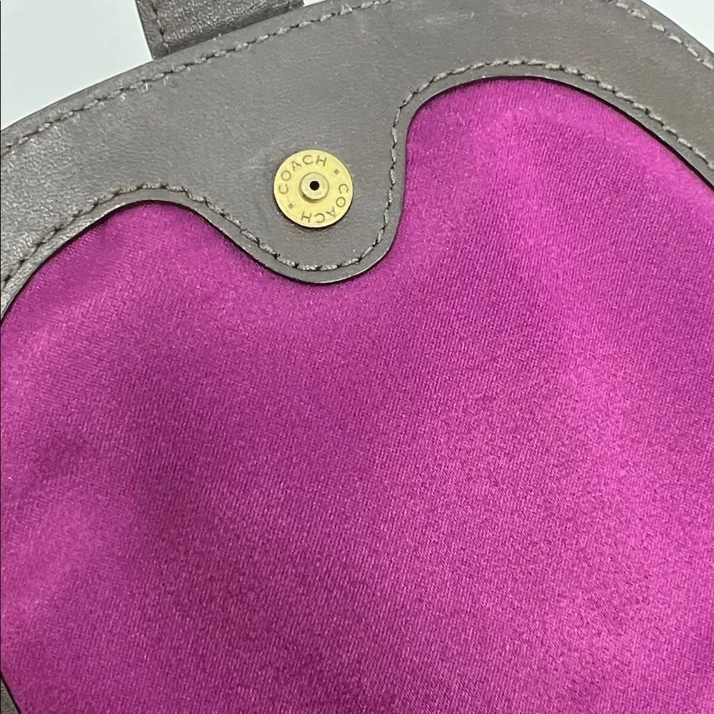 Coach Mini Garcia Crossbody or Shoulder Bag Y2K Dark Brown Leather - Picture 12 of 17